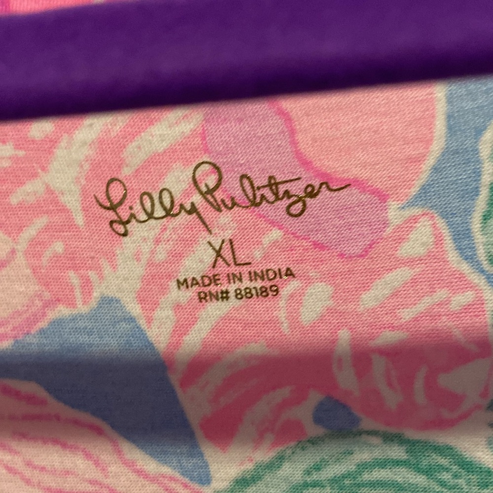 Lilly Pulitzer Lorina Dress XLarge EUC/ Like New in “Multi Tiger’s Lair” - Picture 2 of 10